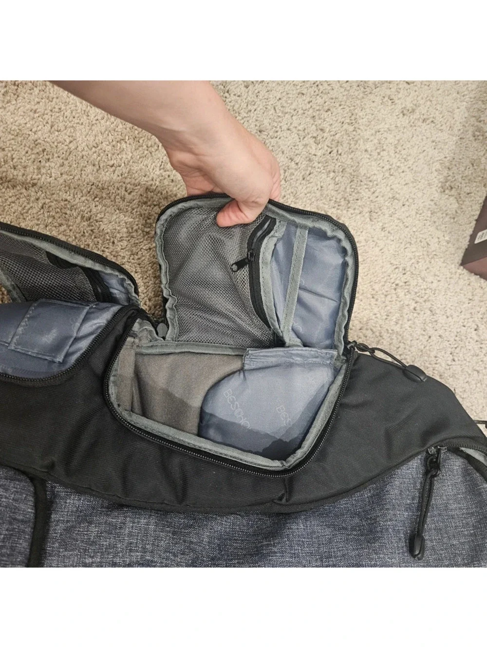 Beschoi Camera Backpack with Multiple Compartments